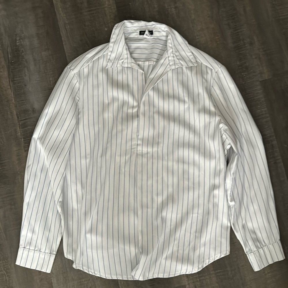 WMNS | STRIPED DRESS SHIRT